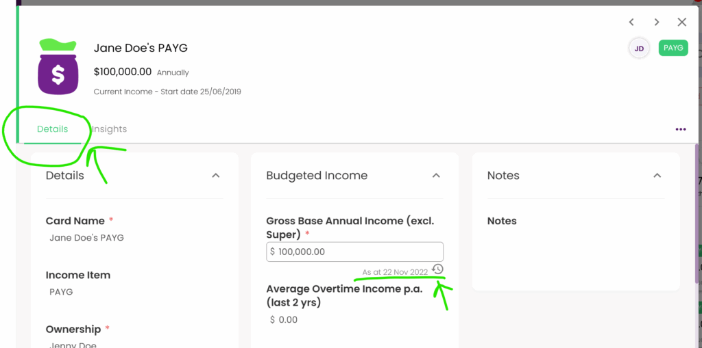Update Income New Release - Income Change Over Time