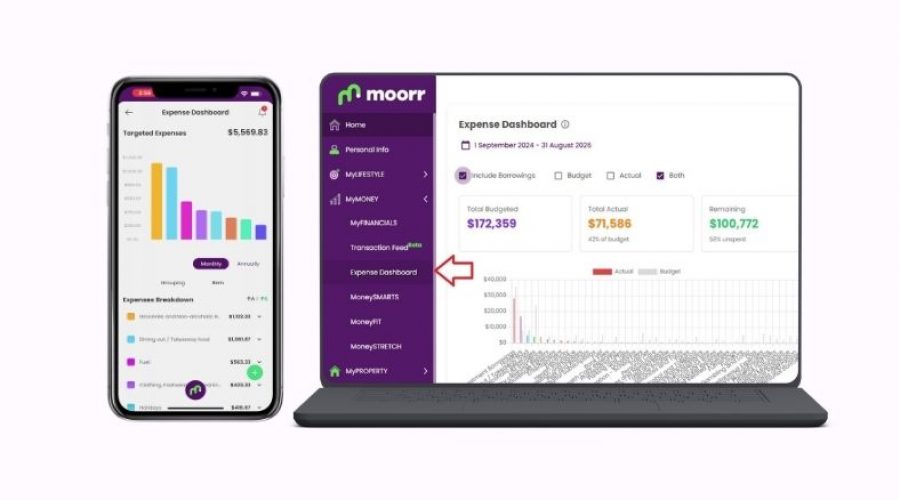 Expense Dashboard web thumbnail